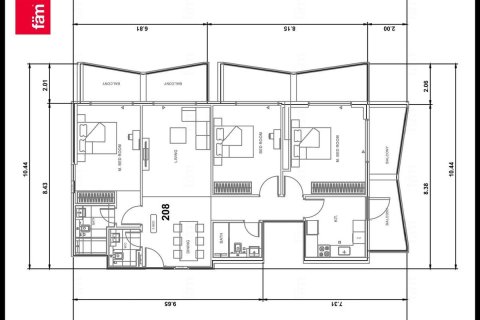 3 غرف نوم شقة في دبي, الإمارات العربية المتحدة رقم 147540 3