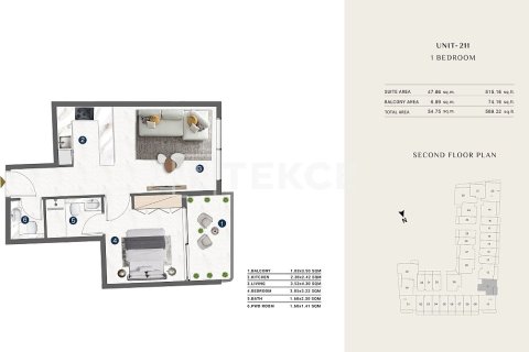 Studio Apartment in Al Wasl, UAE No. 172205 24