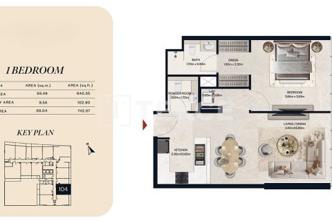1 bedroom Apartment in Jumeirah Village Circle, UAE No. 172203 17