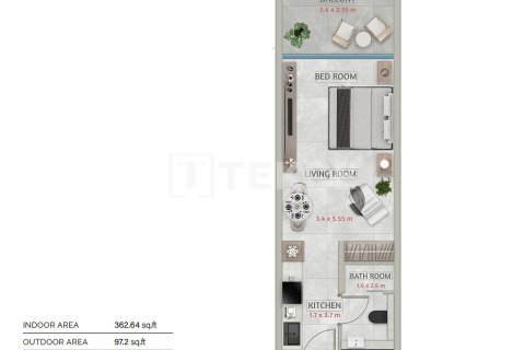 Studio Apartment in Falcon City of Wonders, UAE No. 172202 23