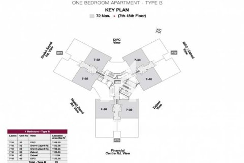 Apartment de 1 dormitorio  No. 134326 4