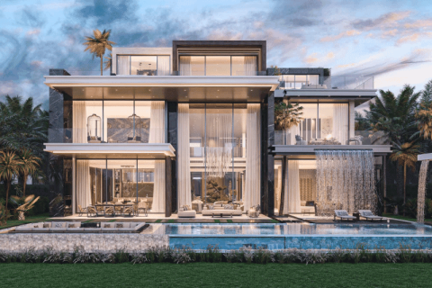 Вилла с 7 спальнями в Damac Lagoons, ОАЭ №155216