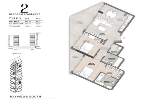 Apartment de 2 dormitorios  No. 124383 7