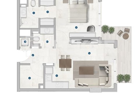 Appartement de 1 chambre à Dubai, UAE No. 135496 18