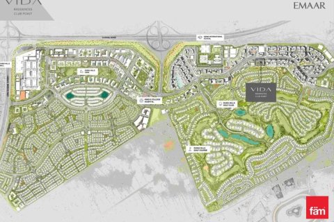 Квартира с 2 спальнями в Дубай Хилс Эстейт, ОАЭ №207960 11
