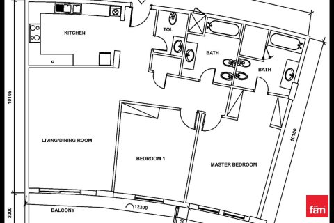 2 bedrooms Apartment in Motor City, UAE No. 143420 15
