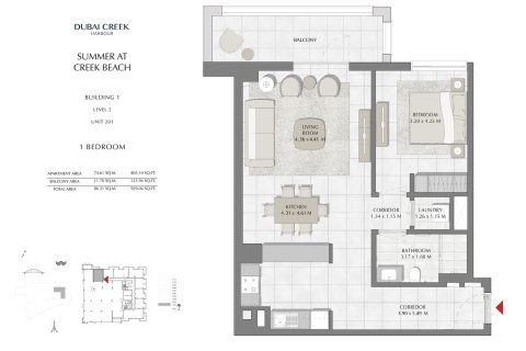 1 bedroom Apartment in Dubai Creek Harbour (The Lagoons), UAE No. 173202 6