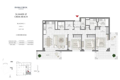 1 bedroom Apartment in Dubai Creek Harbour (The Lagoons), UAE No. 173202 8