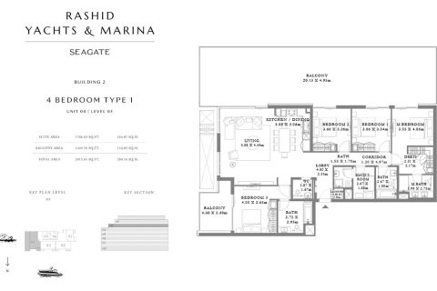 4 bedrooms Apartment in SEAGATE Dubai, UAE No. 173197 6