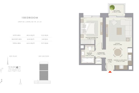 1 bedroom Apartment in CREEK PALACE Dubai Creek Harbour, UAE No. 173200 7