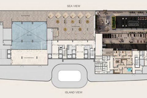 Apartment de 2 dormitorios en Al Marjan Island, UAE No. 145113 17