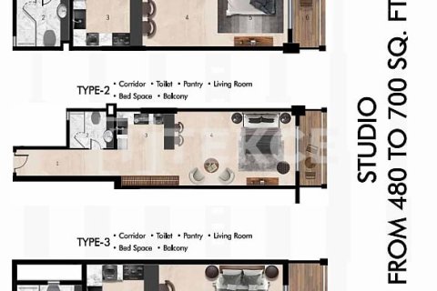 1 bedroom Apartment in Al Warsan, UAE No. 166355 13