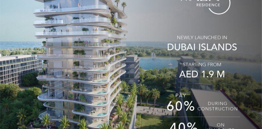 Appartement de 2 chambres à Beach Walk Dubai, UAE No. 97932