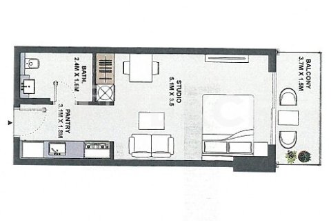 Studio Apartment in Jumeirah Village Circle, UAE No. 172324 20