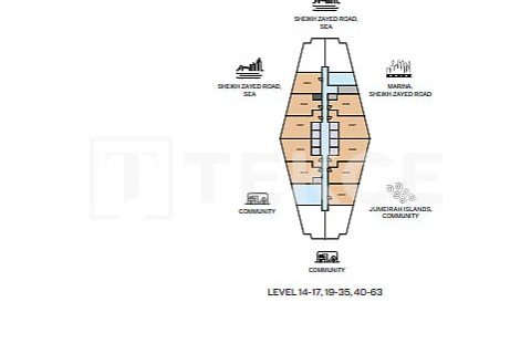 Appartement de 1 chambre  No. 124889 10