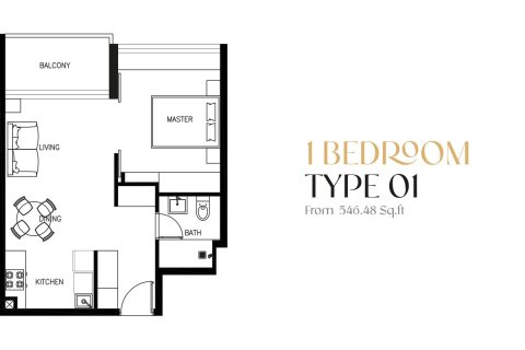 1 bedroom Apartment in Arjan, UAE No. 169479 20