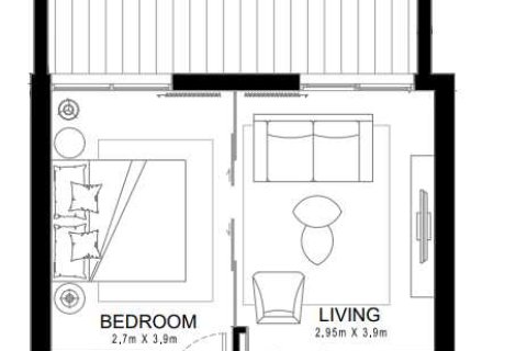 Apartment de 1 dormitorio en GOLFVILLE  No. 108912 4