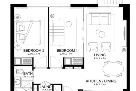Apartment de 2 dormitorios en GOLFVILLE  No. 108911 5