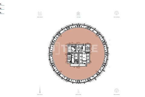 Duplex de 2 dormitorios en Palm Jumeirah, UAE No. 210671 8