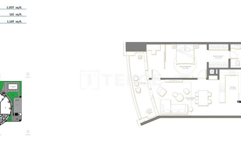 Duplex de 2 dormitorios en Palm Jumeirah, UAE No. 210671 3