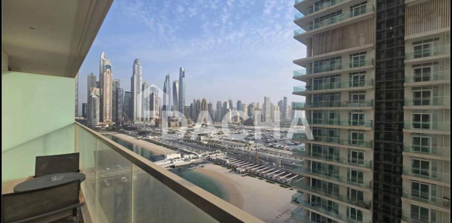 1 غرف نوم شقة في EMAAR Beachfront, الإمارات العربية المتحدة رقم 163494