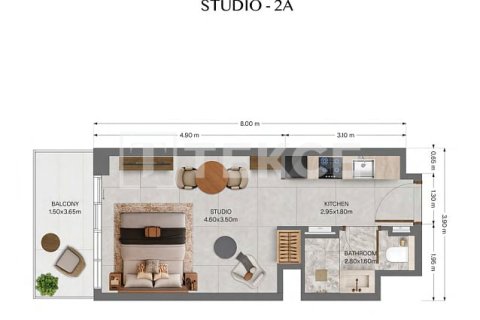 Квартира с 1 спальней в Dubai Land, ОАЭ №208443 29