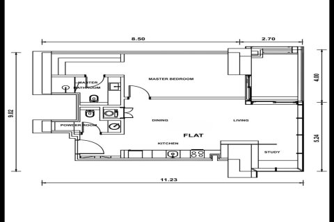 1 غرف نوم شقة في نخلة جميرا, الإمارات العربية المتحدة رقم 147045 14