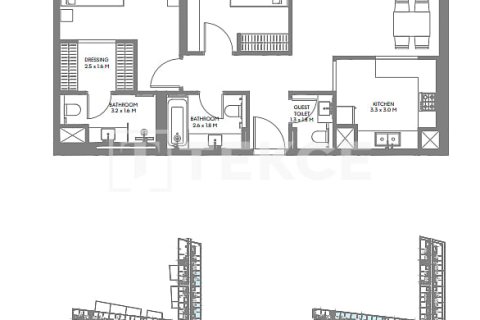 1 bedroom Apartment in Aljada, UAE No. 149062 11