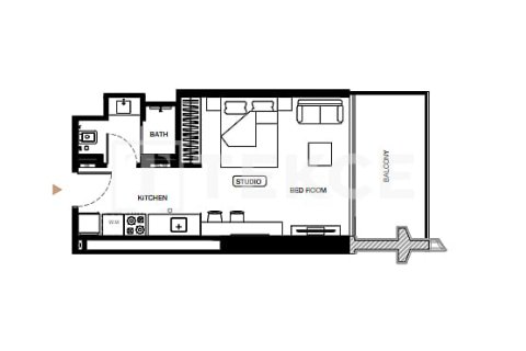 Appartement de 1 chambre  No. 133899 12