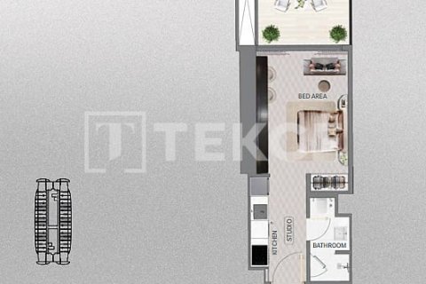 Appartement de Studio à Meydan, UAE No. 137123 19