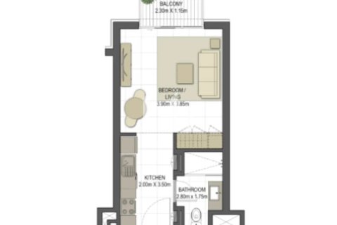 35m² Apartment in Al Khan, UAE No. 171976 8