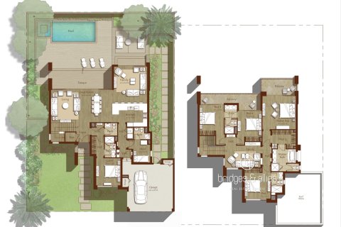 Вилла с 5 спальнями  №131680 39