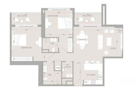 Apartment de 2 dormitorios en Dubai Sports City, UAE No. 165510 17
