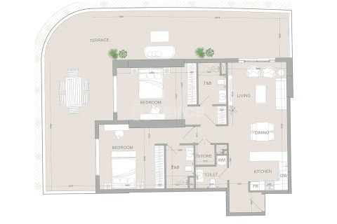 Apartment de 2 dormitorios en Dubai Sports City, UAE No. 165510 19