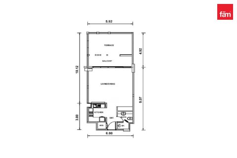 81.3m² Apartment in Culture Village, UAE No. 170038 15