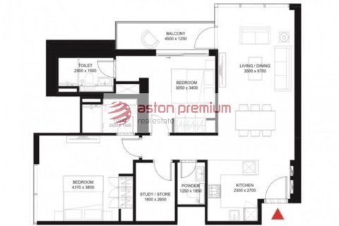 Appartement de 2 chambres à Mohammed Bin Rashid City, UAE No. 101865 18
