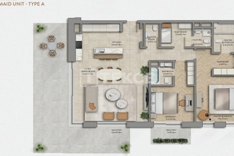 Apartment de 3 dormitorios en  Yas Island, UAE No. 203352 19