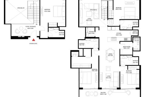 Квартира с 4 спальнями  №109097 4