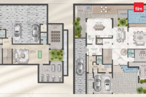Villa de 6 dormitorios en Dubai, UAE No. 200193 3