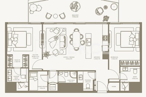 1 غرف نوم شقة في أم القيوين, الإمارات العربية المتحدة رقم 144107 24