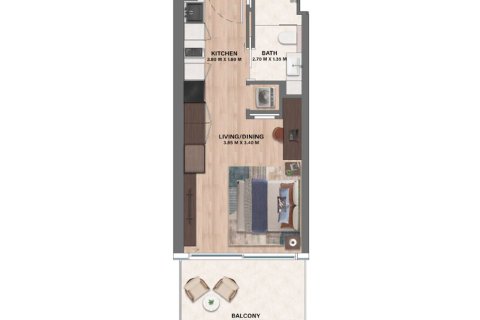 Studio Apartment in Motor City, UAE No. 170423 10