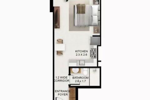 Apartamento tipo estudio Estudio en Dubai, UAE No. 170419 10
