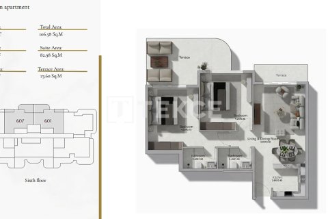Apartment de 1 dormitorio en Al Warsan, UAE No. 172173 21
