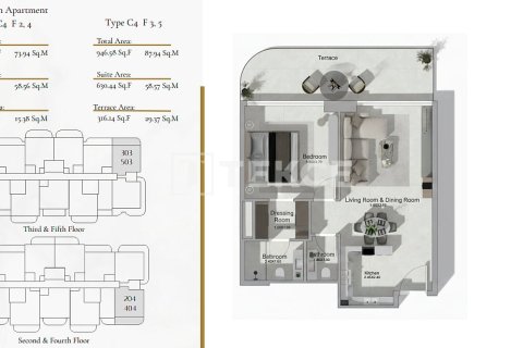 Apartment de 1 dormitorio en Al Warsan, UAE No. 172173 27