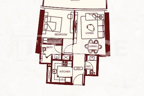 Apartment de 1 dormitorio en Majan, UAE No. 172174 23