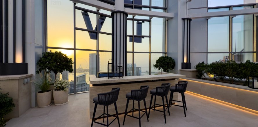 Penthouse de 4 chambres à Dubai Marina, UAE No. 123517