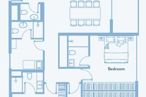 Квартира с 3 спальнями  №108847 5