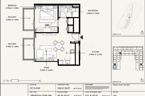 Apartment de 2 dormitorios en Jebel Ali, UAE No. 140991 14