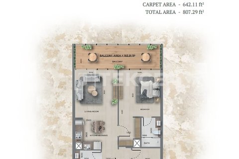 Apartment de 2 dormitorios en Jumeirah Village Circle, UAE No. 203359 10