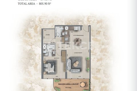 Apartment de 2 dormitorios en Jumeirah Village Circle, UAE No. 203359 7